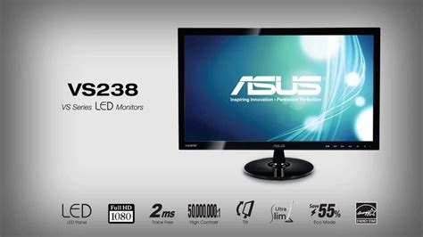 Asus VS238 LED Monitor Unboxing YouTube
