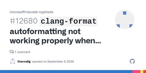 vscode clang format file not working