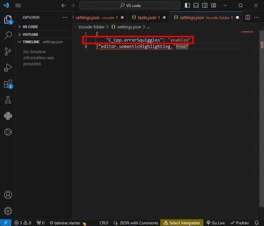 vscode not showing warnings