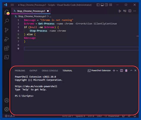 vscode powershell format document not working