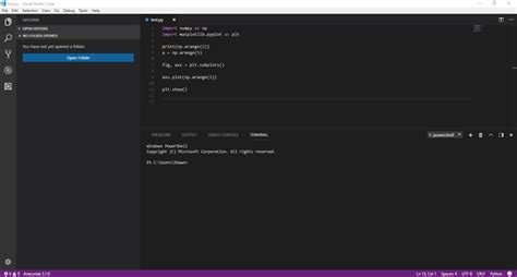 vscode python repl not working