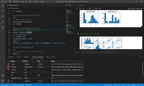 vscode run python code in interactive window