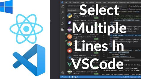vscode select multiple different words