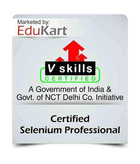 vskills certified selenium professional