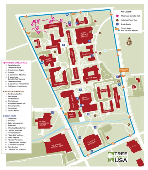 vsu campus map 1402 library