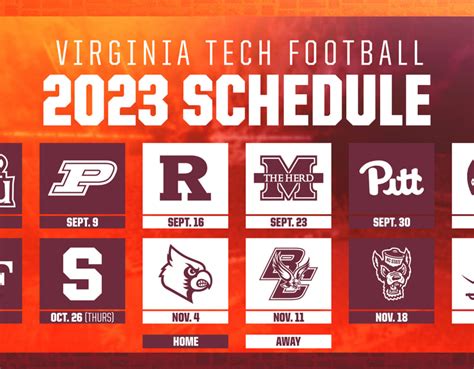 vt football television schedule