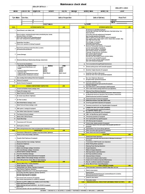 vt mechanical engineering checksheet
