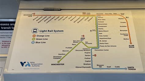 vta rail schedule