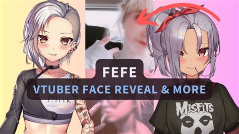 vtuber fefe face reveal