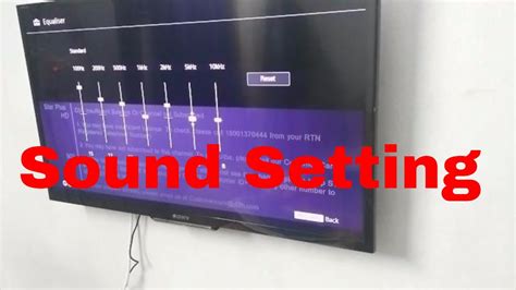 Vu Tv Equalizer Settings