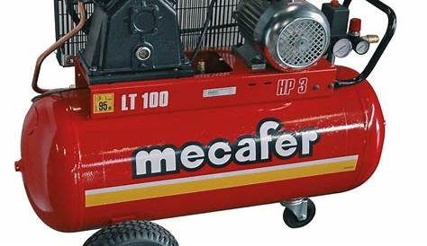 Vue Eclatee Compresseur Mecafer 100l COMPRESSEUR PRO POWER MONSTER 100L MECAFER 425193 Achat