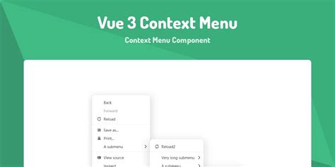 vue 3 context menu