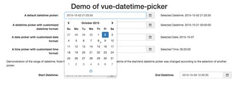 Vue Date And Time