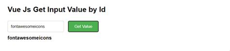 Vue Get Button Value
