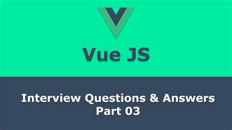 vue js interview questions for experienced