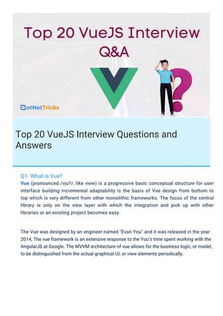 vue js interview questions pdf