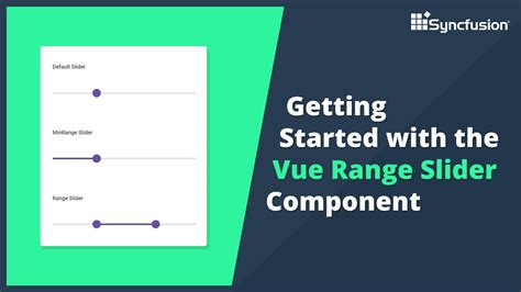 Vue Range Slider Example