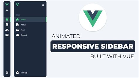 Vue Sidebar Flex