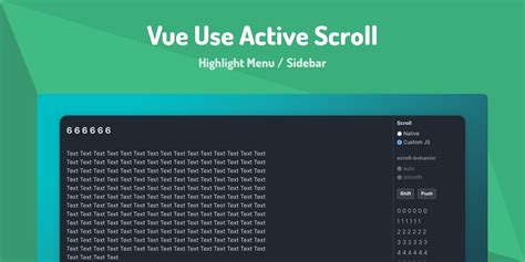 Vue Sidebar Menu Active