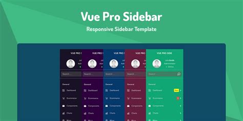 Vue Sidebar Responsive