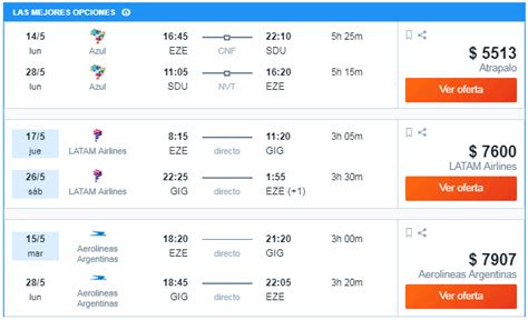 vuelo a brasil precio