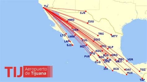 vuelos de tijuana a ciudad de mexico