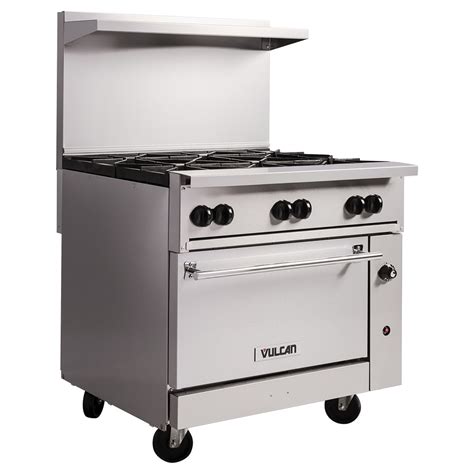 vulcan 36 inch gas range with convection oven