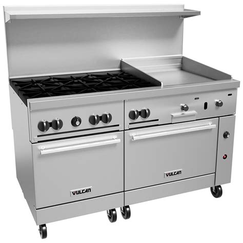 vulcan 6 burner gas stove