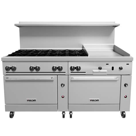 vulcan 8 burner range with convection oven