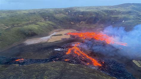 vulkan in island ausgebrochen