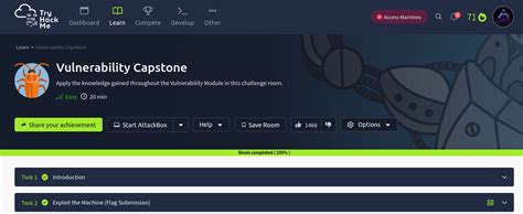 Vulnerability Capstone Walkthrough