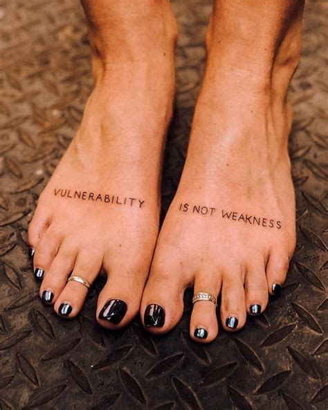 Vulnerability Tattoo Quote