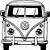 vw bus coloring page