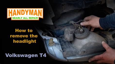 Vw T4 Headlight Adjustment
