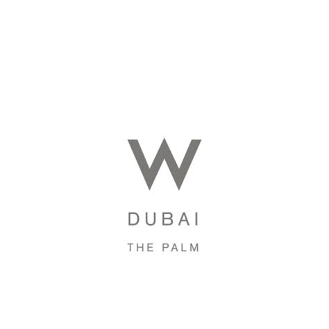 w dubai the palm logo