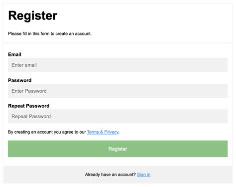 W3Schools Forms