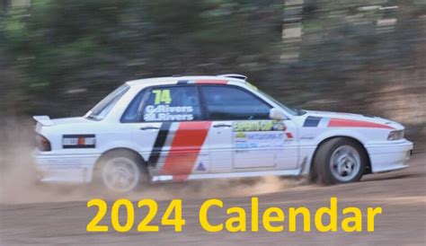 wa rally calendar 2024
