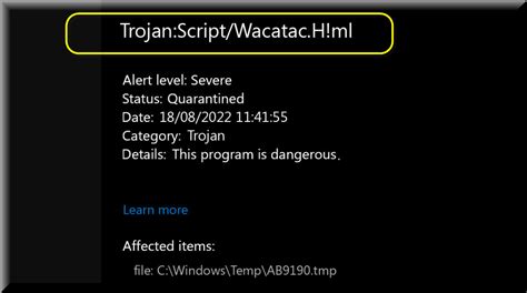 wacatac.html virus