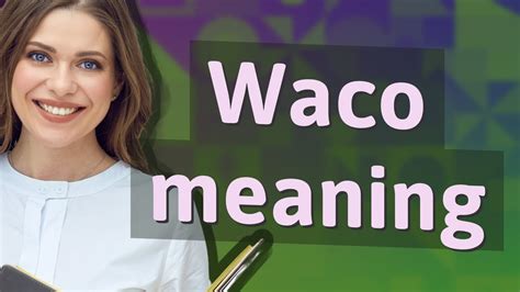 wacco meaning