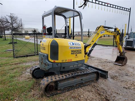 wacker neuson mini excavator for sale