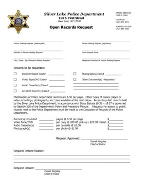 waco police department open records request
