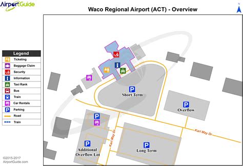 waco texas airport map
