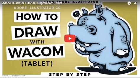 Wacom Tablet Illustrator Tutorial