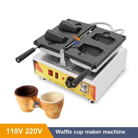 Waffle Cup Maker Machine