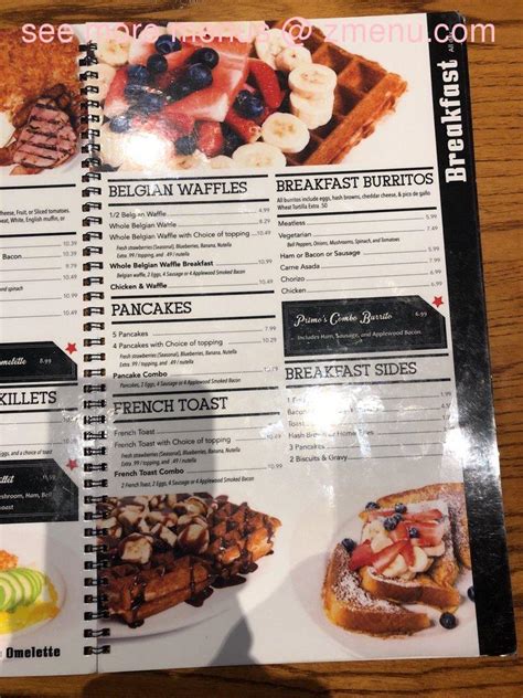 Waffle Kitchen Menu