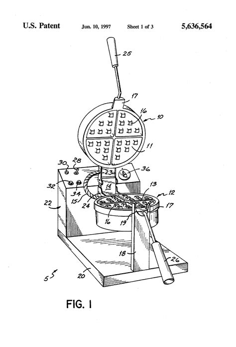 Waffle Maker Patent