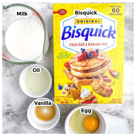 Waffle Mix Using Bisquick