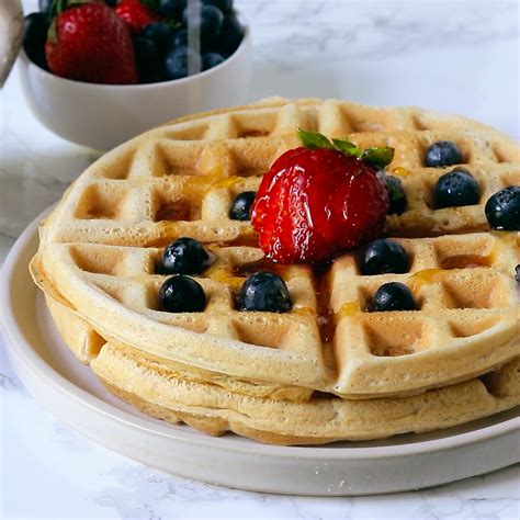 Waffle Recipe Without Separating Eggs