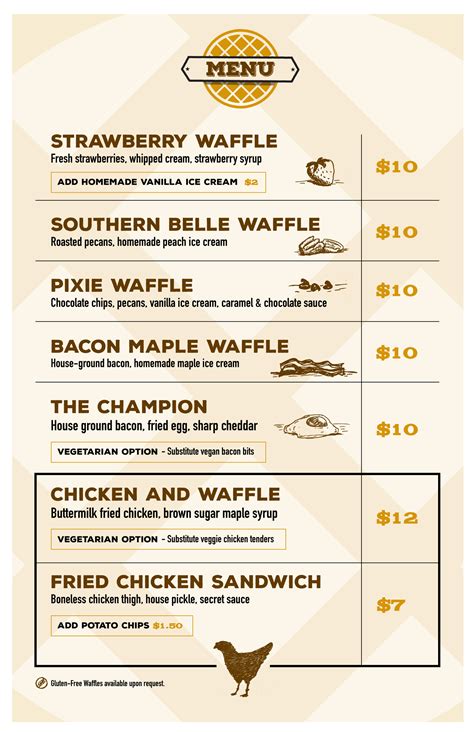 wafl food truck menu