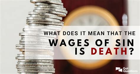 wages of sin